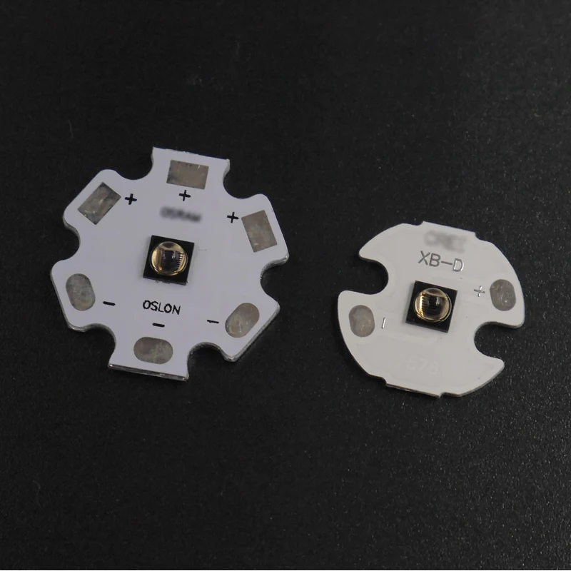 5w IR 850nm 940nm 3w led led emitter infrared SFH  4715AS Oslon black series with 16mm 20mm aluminum plate pcb board