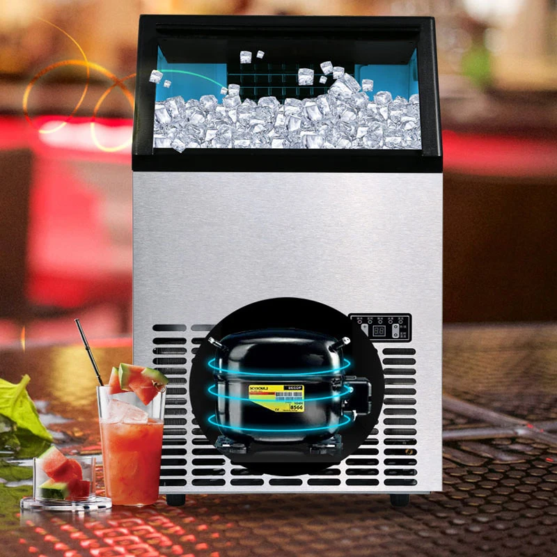 

New Portable Automatic Ice Cube Maker Machine Commercial Industrial Square Ice Block Making Machine ice maker machine