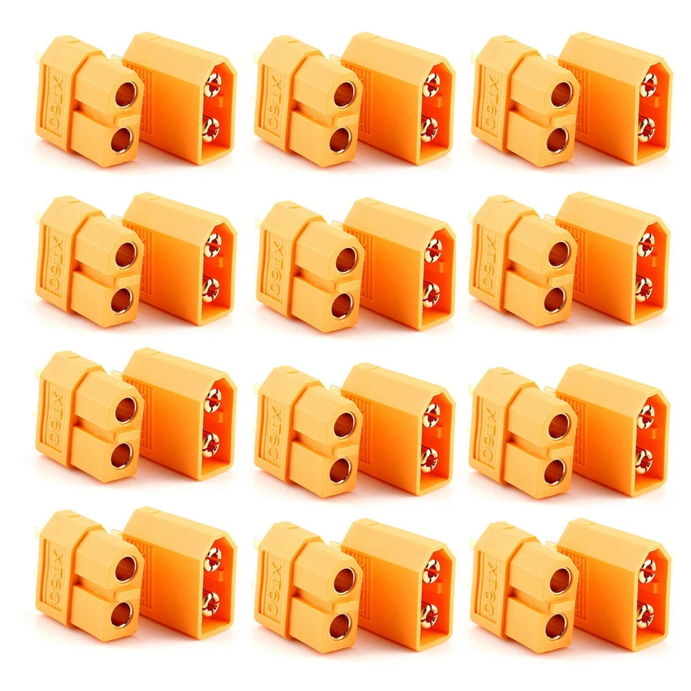 10pair/lot XT60 XT-60 Male-Female Bullet Connectors Plugs For RC Lipo Battery Car Truck Airplane FPV Drone Quadcopter Boat DIY