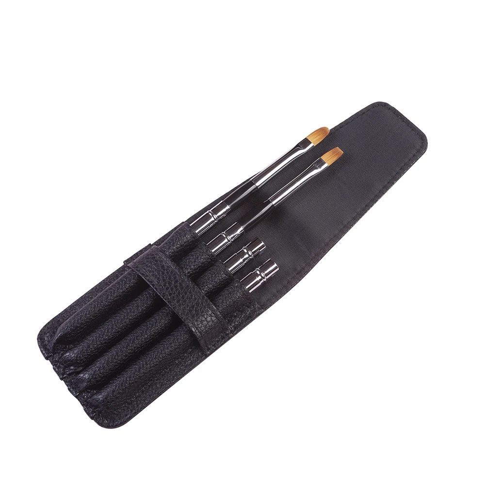 ArtSecret PBT-782 SQ675 SP-576 4/Set Aquarell Acryl Pinsel Mit PU Pouch Aluminium Ferrule Kappe Anti-Drop haar – Detail 9