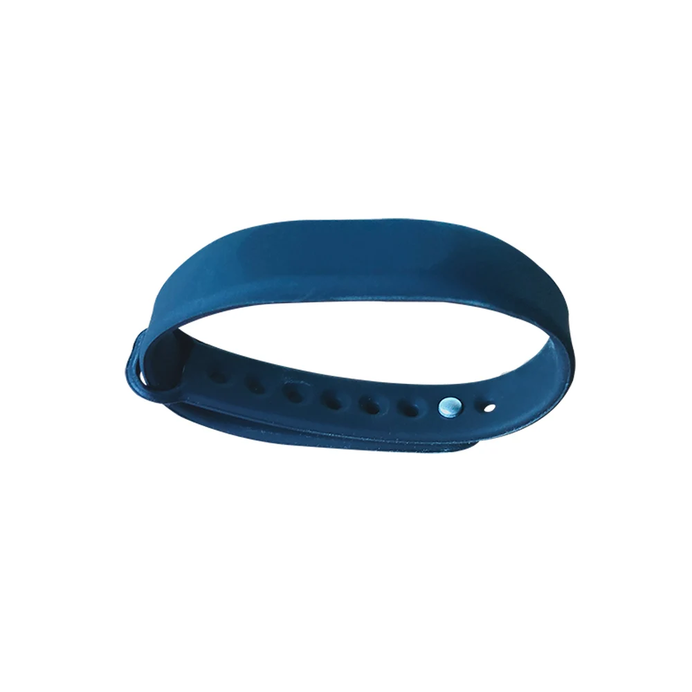 (3 개/몫 New Dellon RFID 13.56mhz 조절 실리콘 방수 NFC 팔찌 Bracelet NFC 213 (호환 NTAG203) 태그