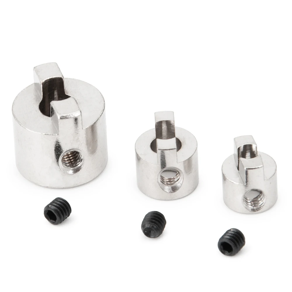 AXSPEED 10 Stuks 3/4/5mm Rvs Drive Hond As Kruk Connector Peddel Vork voor RC Elektrische Boot Model Accessoires