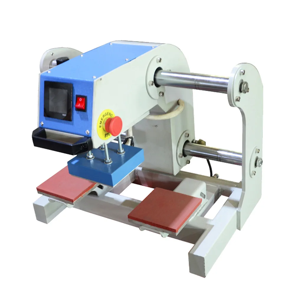 

Heat Transfer Machine Heat Press Machine Double Station Simple T-Shirt Hot Stamp Pneumatic Hot Stamping Machine Pressing Machine