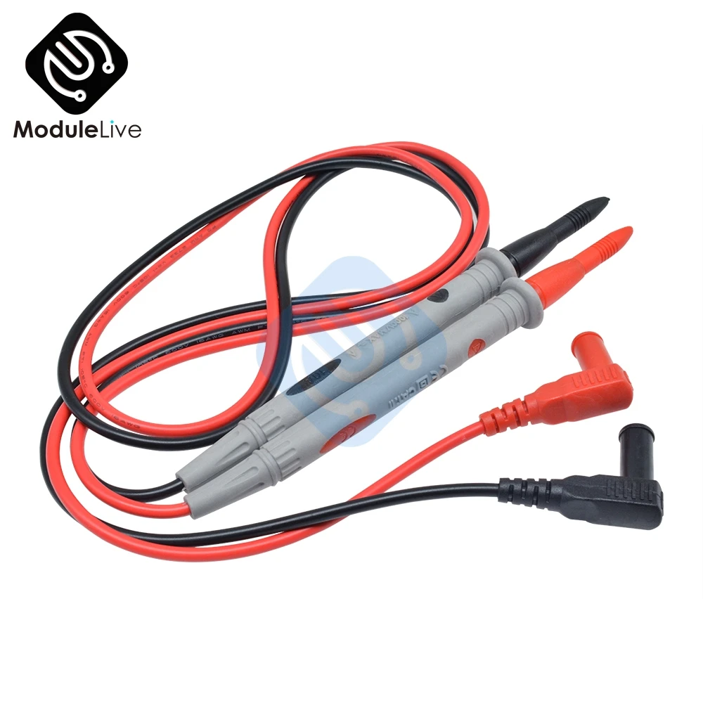 1Pcs 1000V 10A Needle Tip Probe Test Leads Pin Hot Universal Digital Multimeter Multi Meter Tester Lead Probe Wire Pen Cable