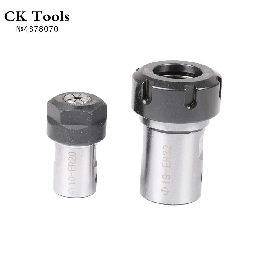 Portabrocas de eje de Motor ER20 ER ER11 ER16 ER25 ER32, portaherramientas de varilla de extensión de husillo, portabrocas de fresado CNC B10 12 18