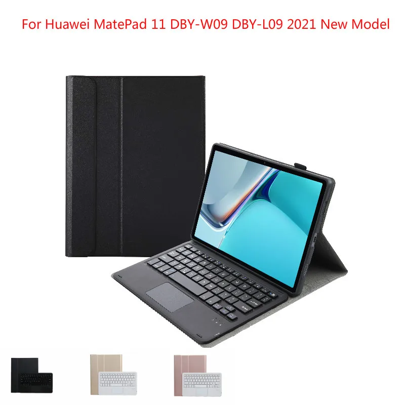 

For Huawei Mate Pad MatePad 11 DBY-W09 DBY-L09 Case Magnetic Wireless Bluetooth-compatible Keyboard With Touchpad Cover Funda