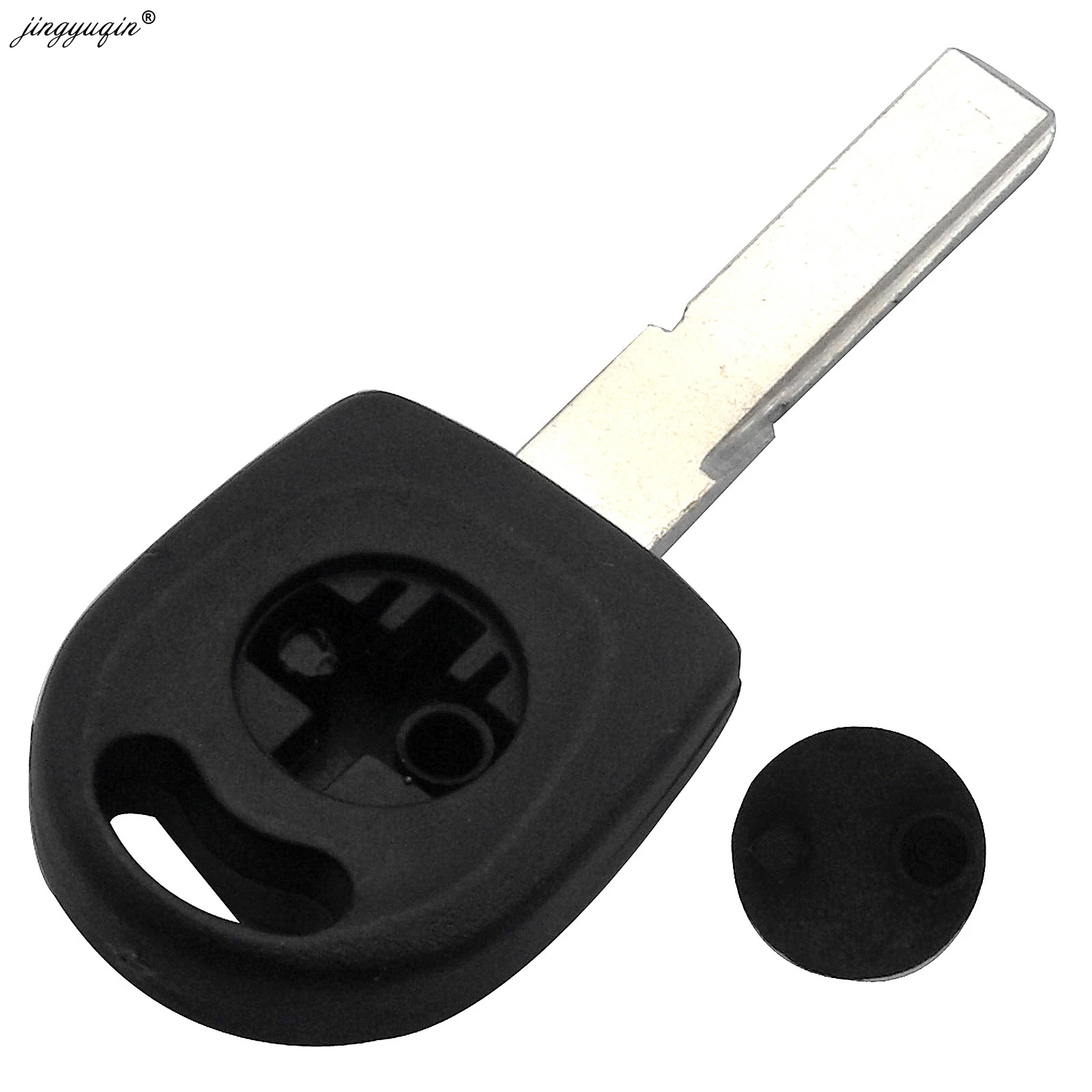 jingyuqin 10pcs/lot For VW Transponder Key Shell Case Car Key Blank for Passat B5 Voayage Golf Jetta Polo Bora