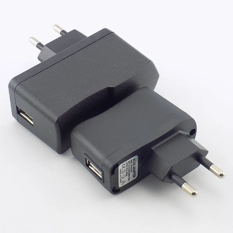 Ładowarka USB 5V 0.5A/1A/2A/3A 3000ma DC Port ładowania Micro USB Zasilacz Konwerter Zasilacz do taśm LED Telefon US/EU — zdjęcie produktu 5