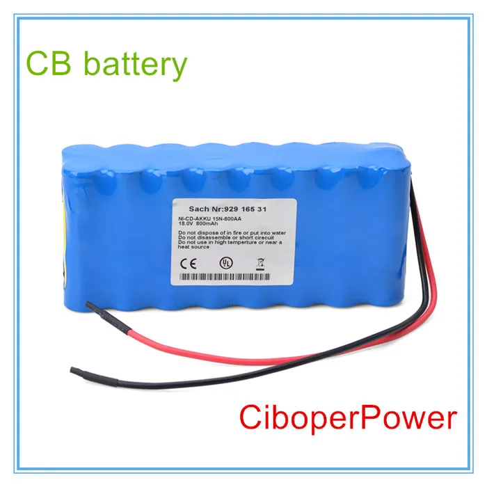 

Manufacturers sales ECG Battery Replacement For Responder 1000,Responder 1100,15N-800AA,92916531 Medical battery