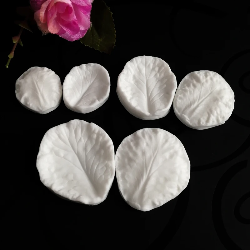 Pansy Leaf Petal Veiner Silicone Mould Fondant Flowers Cake Decorating Chocolate Gumpaste Sugarcraft Clay Cold Porcelain M2478