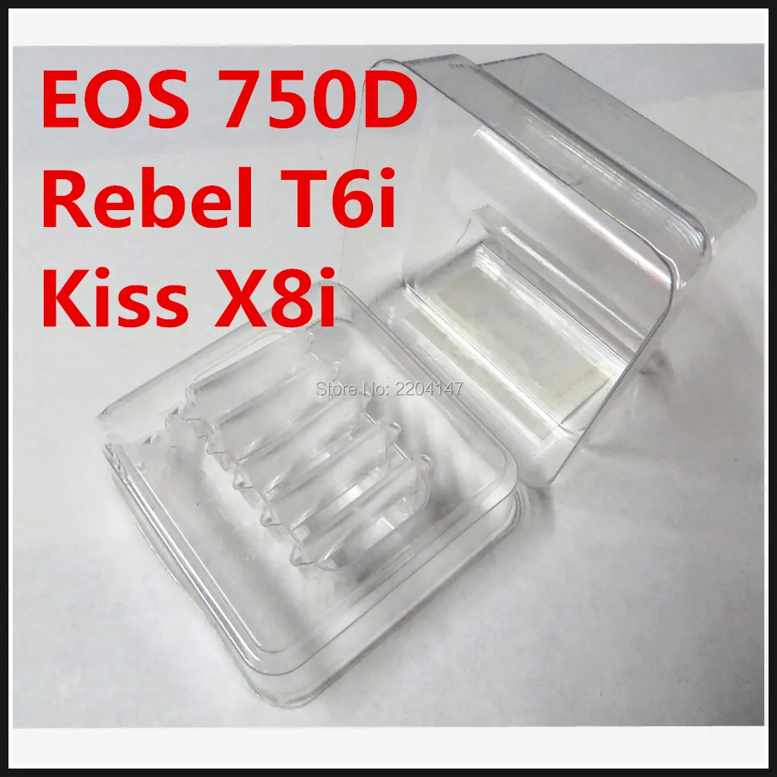 New original internal matte focus screen/ Frosted glass parts For  Canon EOS 750D Rebel T6i Kiss X8i  SLR