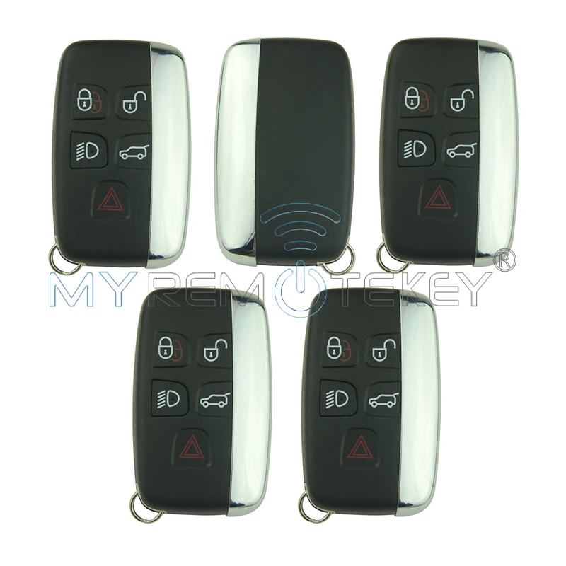 REMTEKEY Keyless Entry Smart Key 5Pcs 5 Button 315 Mhz KOBJTF10A for Range Rover Sport Evoque for Landrover LR2 LR4 Discovery