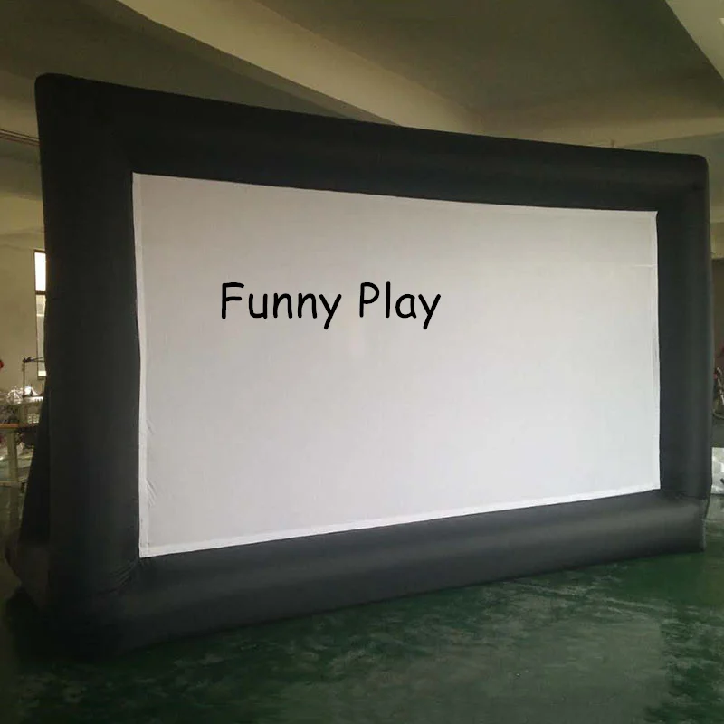 free shipping outdoor cinema theater inflatable screen inflatable movie screen for sale, projection inflatable film screen