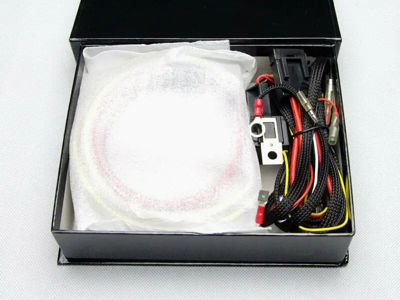 4pcs Led Angel Eyes White Halo Rings Error Free for BMW E36 E38 E39 E46 Light Kits