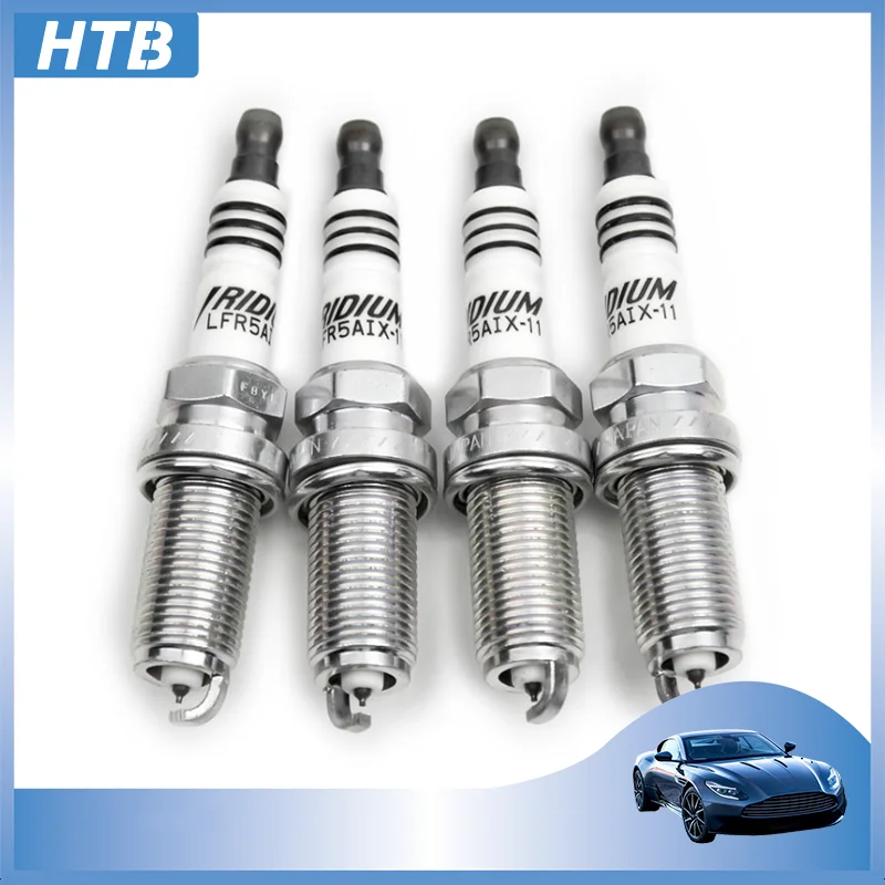 

4pcs Iridium IX Spark Plug LFR5AIX-11 4469 For Hyundai Kia Infiniti Toyota Mercury Nissan Yamaha Suzuki LFR5AIX11