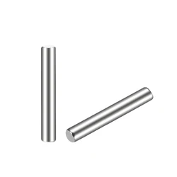 uxcell 10Pcs 1.5mm 2mm 4mm 5mm Dowel Pin Length 10mm-80mm 304 Stainless Steel Cylindrical Shelf Support Pin