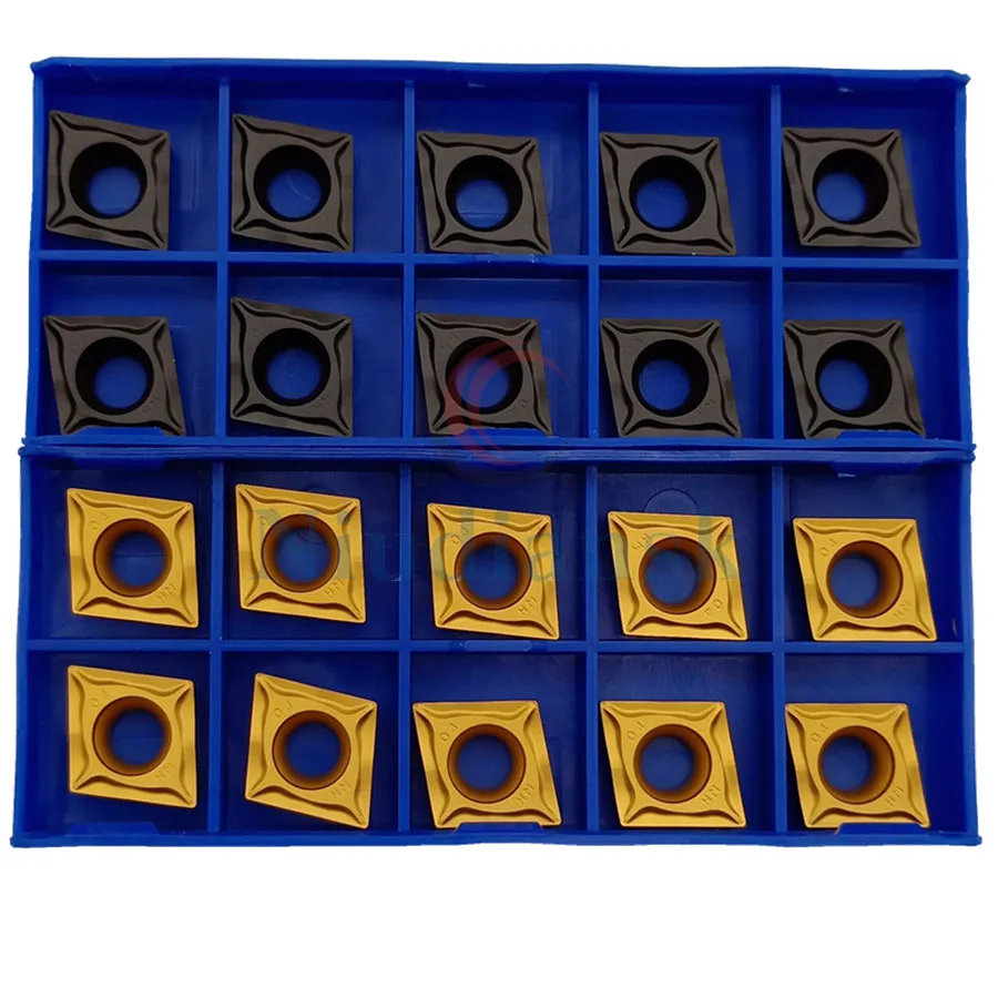 10 шт. CCMT060204 HM YBC251 CCMT09T304 HM CCMT09T308-HM YBC251 YBC252 токарные инструменты с ЧПУ карбидные вставки токарные лезвия, для стали