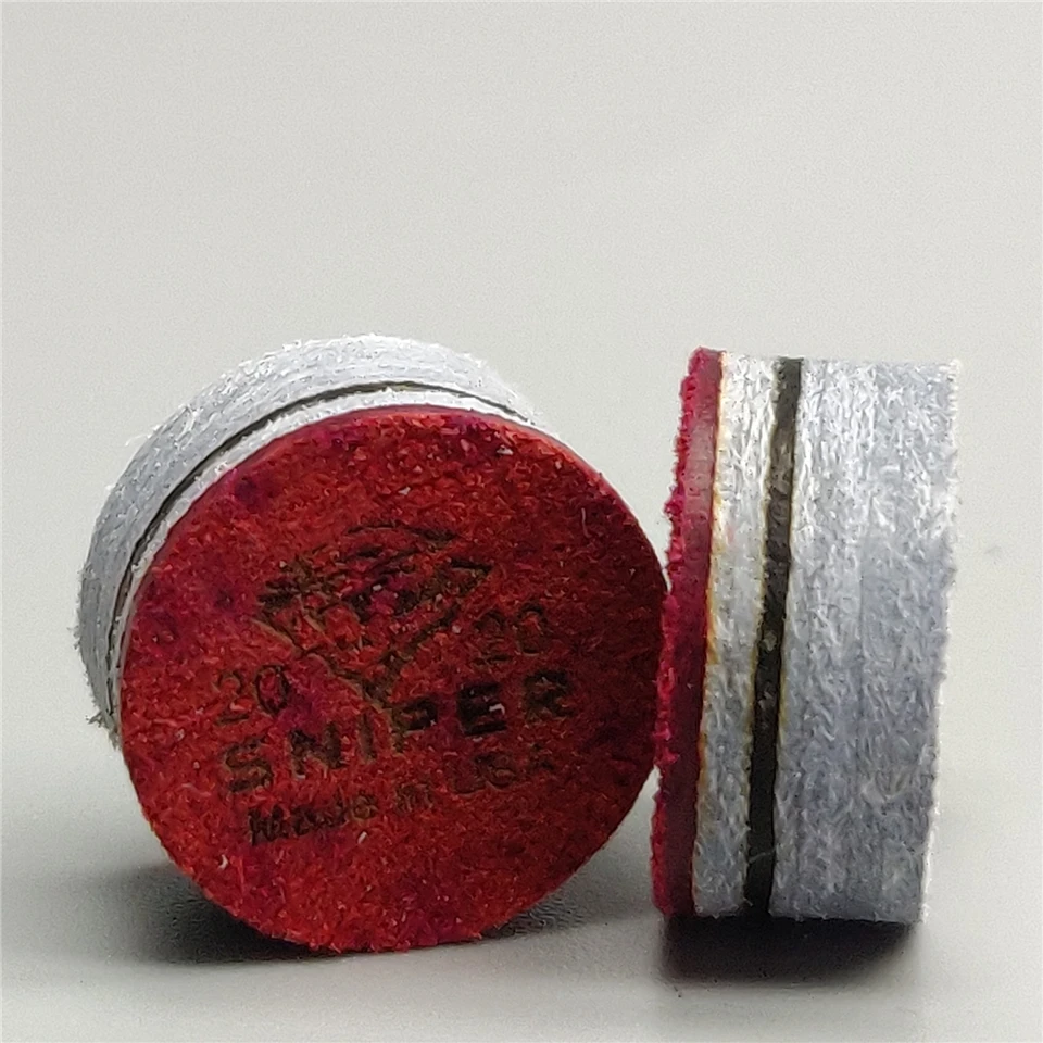 タイガー スナイパー プールキューチップ 14mm ラミネート USA ソフト