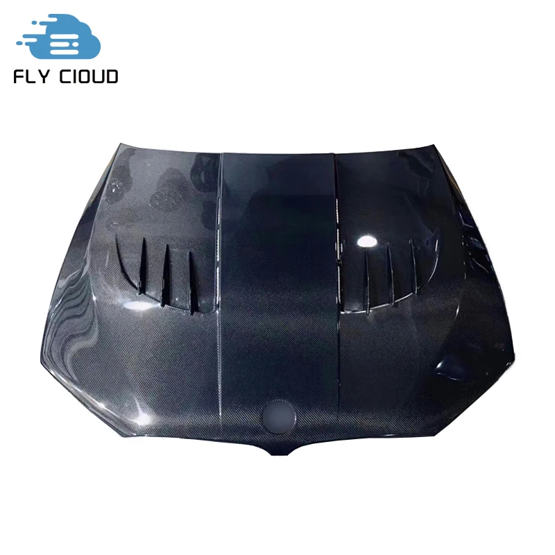 High Quality Carbon Fiber Car Cover Engine Bonnet Hood For BMW 5 Series G30 G30 Tuning 2018 Up