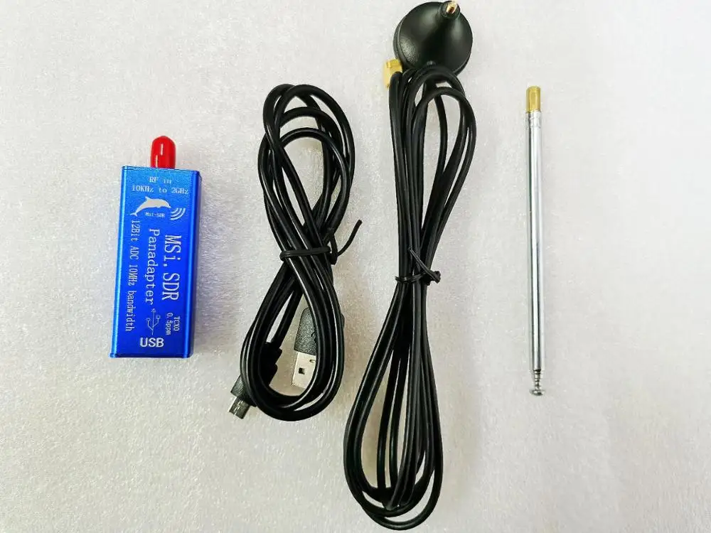 MSI.SDR-receptor SDR, adaptador de pantalla de 10kHz a 2GHz, Compatible con RSP1 TCXO 0.5ppm