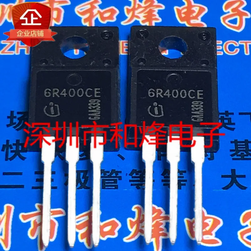 

10PCS 6R400CE IPA60R400CE TO-220F 650V 30A