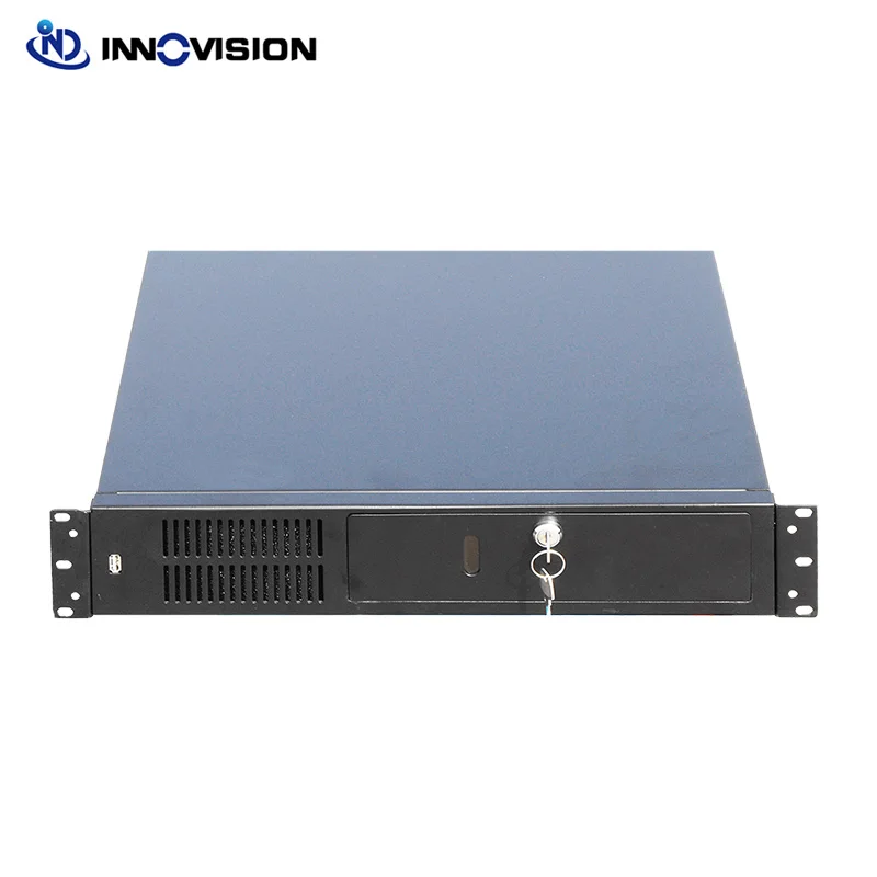 

Compact 2U IPC Case L450mm support full height card with horizontal expansion slots rackmount 2U server chassis