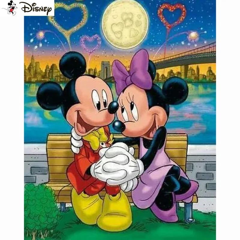 Disney pełny haft diamentowy Diy 5D diament malarstwo Cross Stitch \