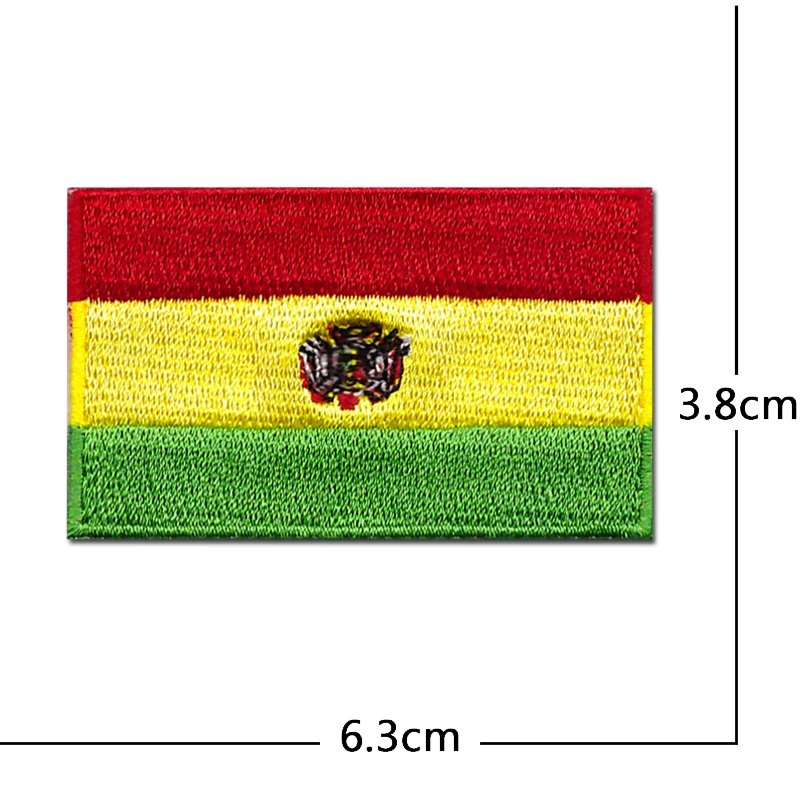 National flag computer embroidery patches clothes sticker ironing sew Applique Yemen Vietnam Turkey Thailand Argentina Bahamas