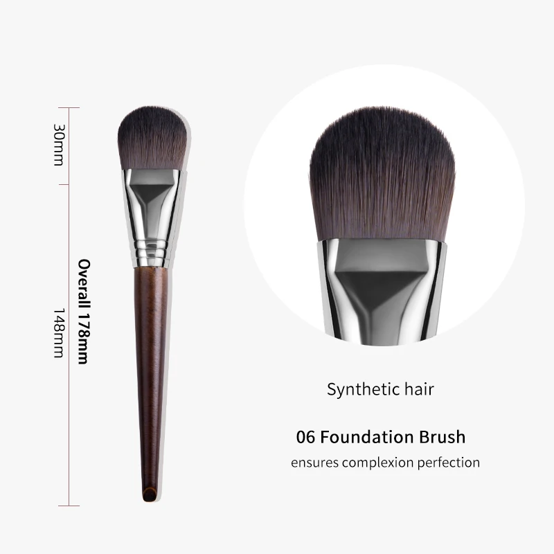 OVW Foundation Brush Brush Professional Beauty Makeup Makeup Tool brochas maquillaje profesional pinceaux maquillage