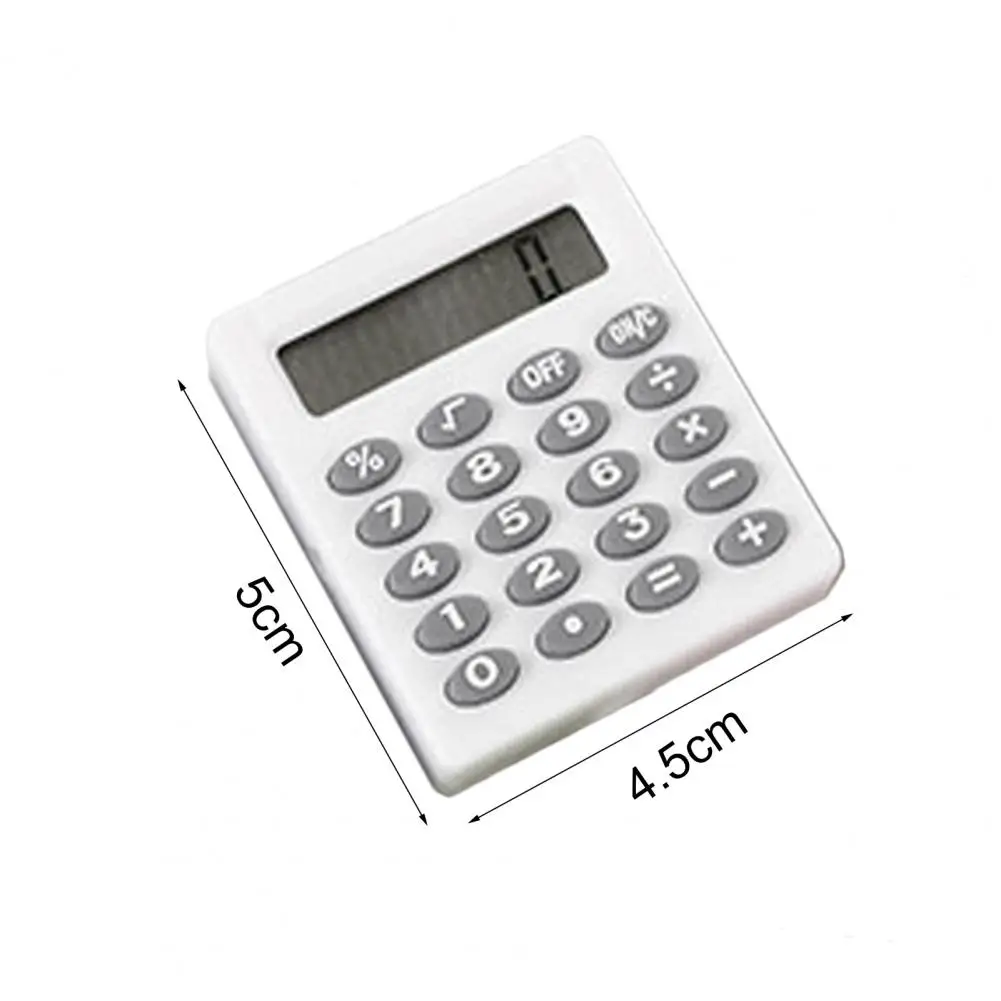 Mini Calculator Pocket Size Digit Display Portable Handheld Desktop Calculator Student Gift 2021