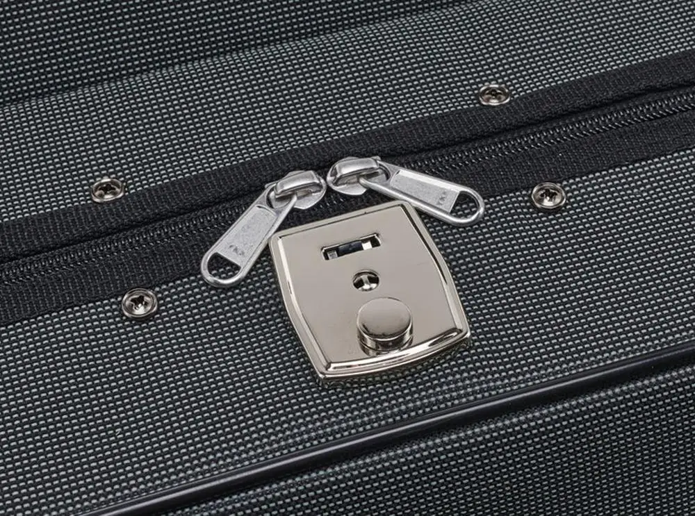 YMmuzik Enhanced Light Weight 4/4 Violin Case Cкрипка كمان Ammoon-Half Moon Shaped w/ Soft Interior 1.5kg