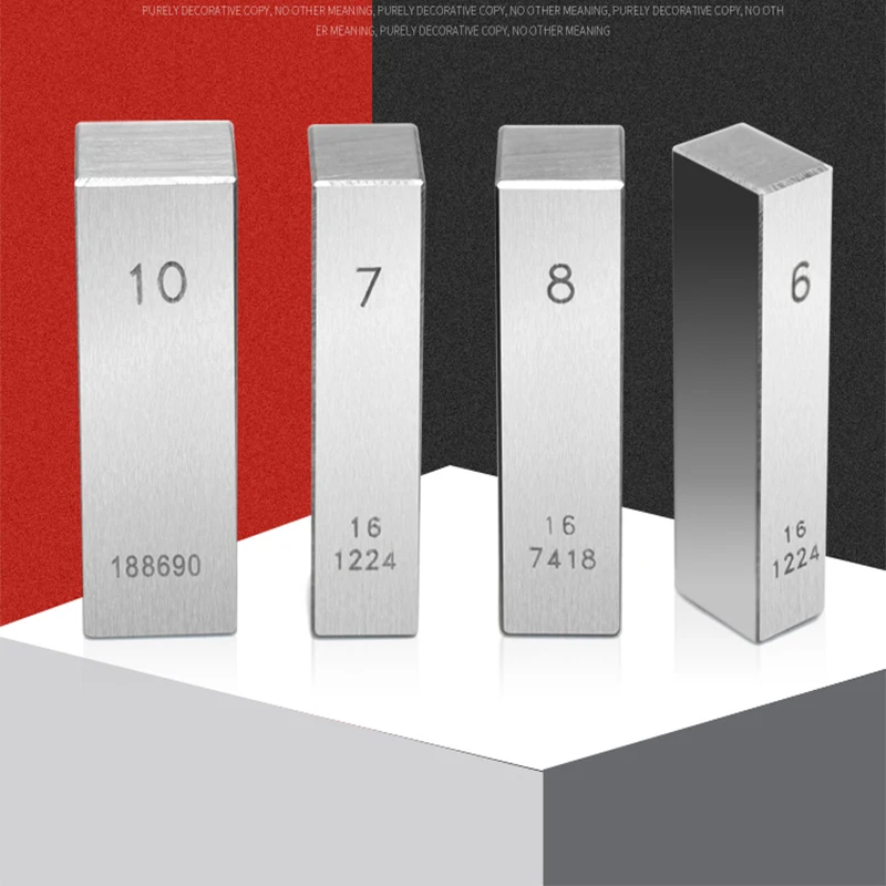 1mm 2mm 3mm 4mm 5mm 6mm 7mm 8mm 9mm 10mm Precyzyjny stalowy miernik blokowy Równoległy miernik Pin Miernik blokowy Narzędzia tokarskie