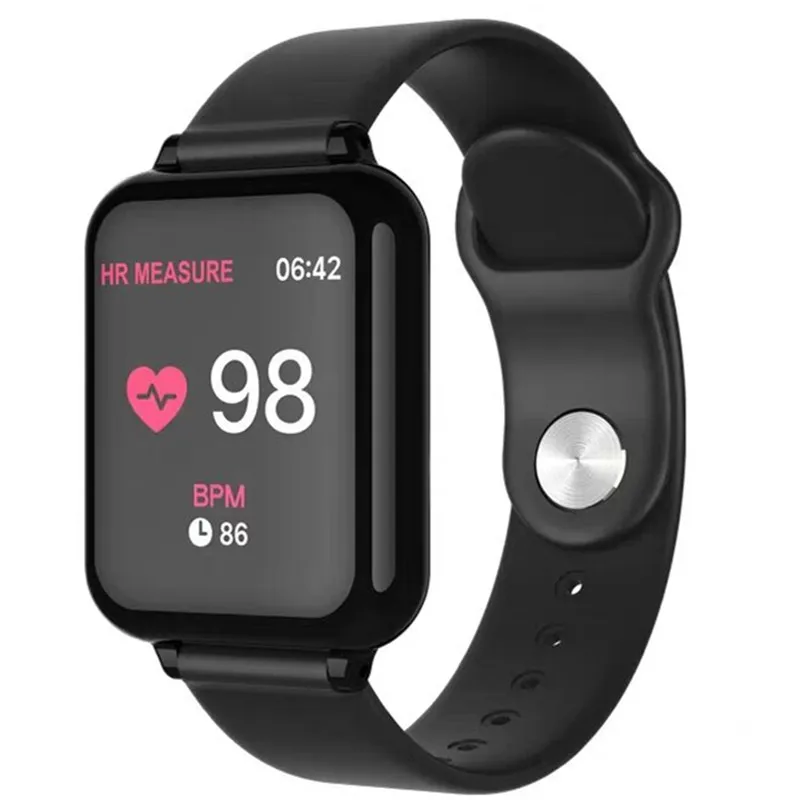 

Smart Watchs Blood Pressure Oxygen Fitness Bracelet Watch Heart Rate Monitor IP67 Men Women Sport Bluetooth Smartwatch Wristband