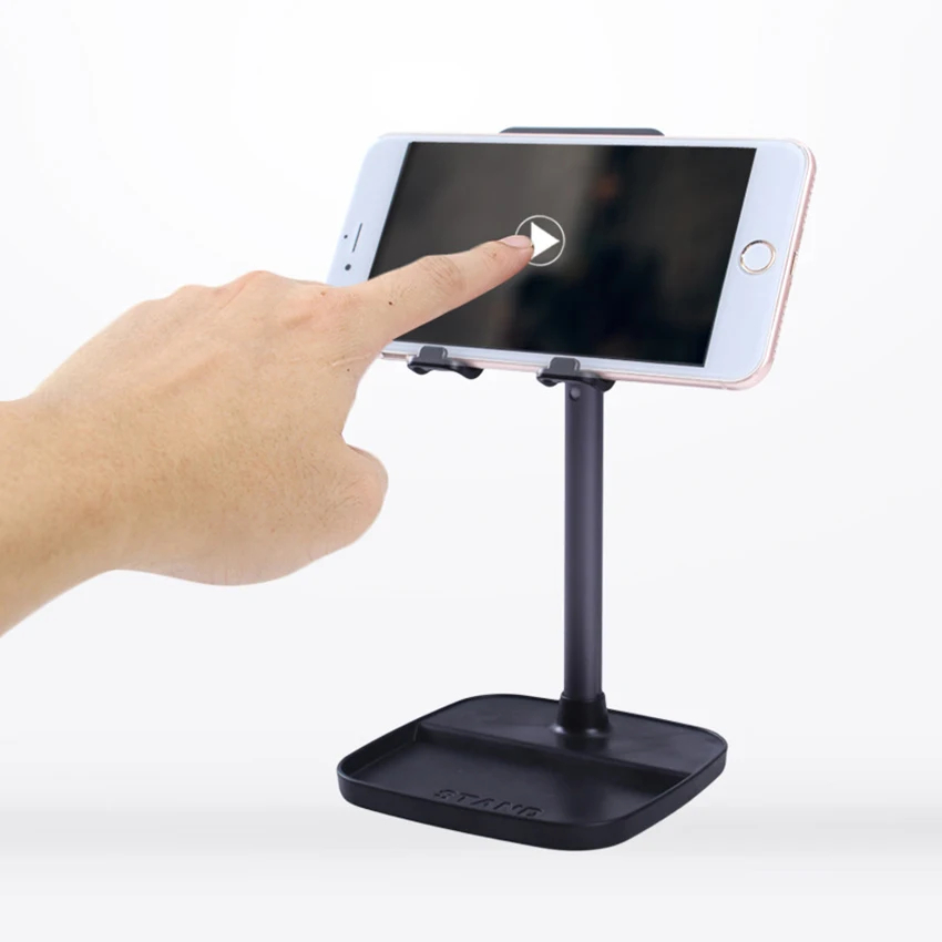 Desktop Tablet Holder Table Cell Foldable Extend Support Desk Mobile Phone Holder Stand for Phones Adjustable