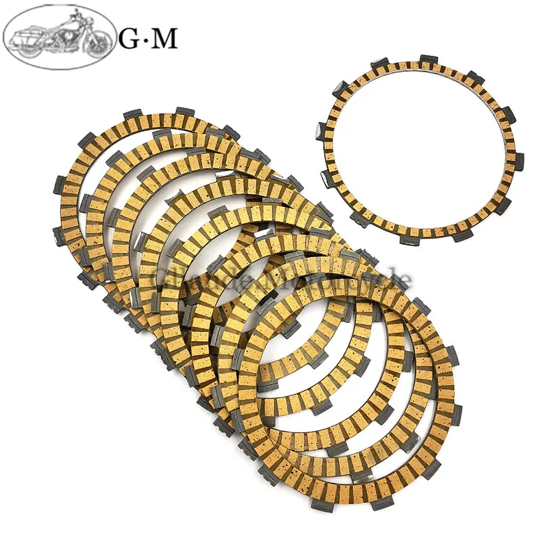 

Motorcycle paper base Friction Clutch Plates Disc Kit For Yamaha YZF R1 04-08 FZS1000 FZ1 Fazer 06-16 FZ1-N FZ1-S 08-11