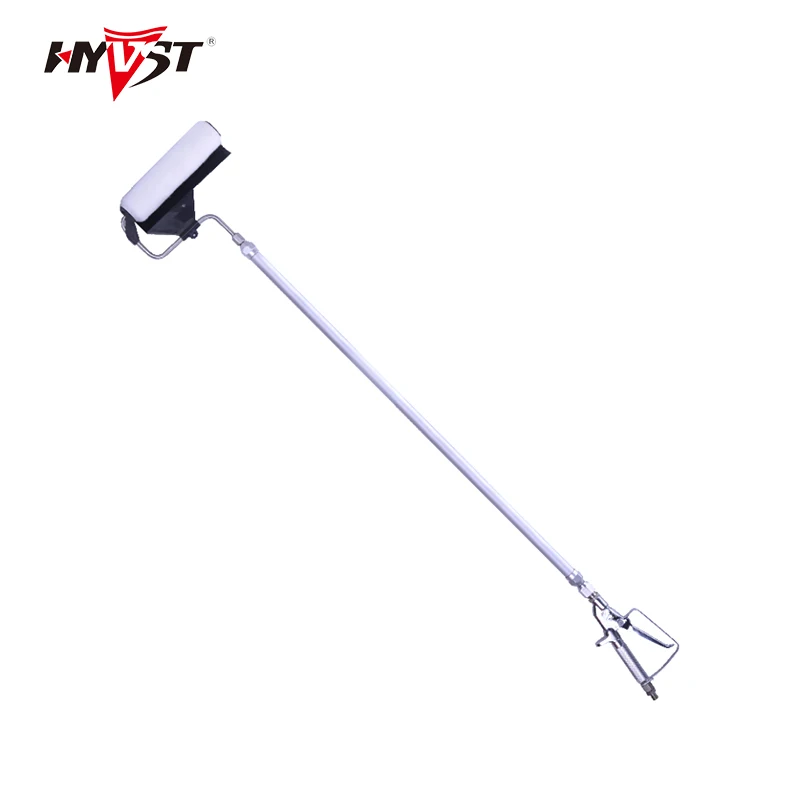 HYVST High pressure airless paint roller with100cm Extension POLESuitable For Finish Coats for Airless painting patterned roller