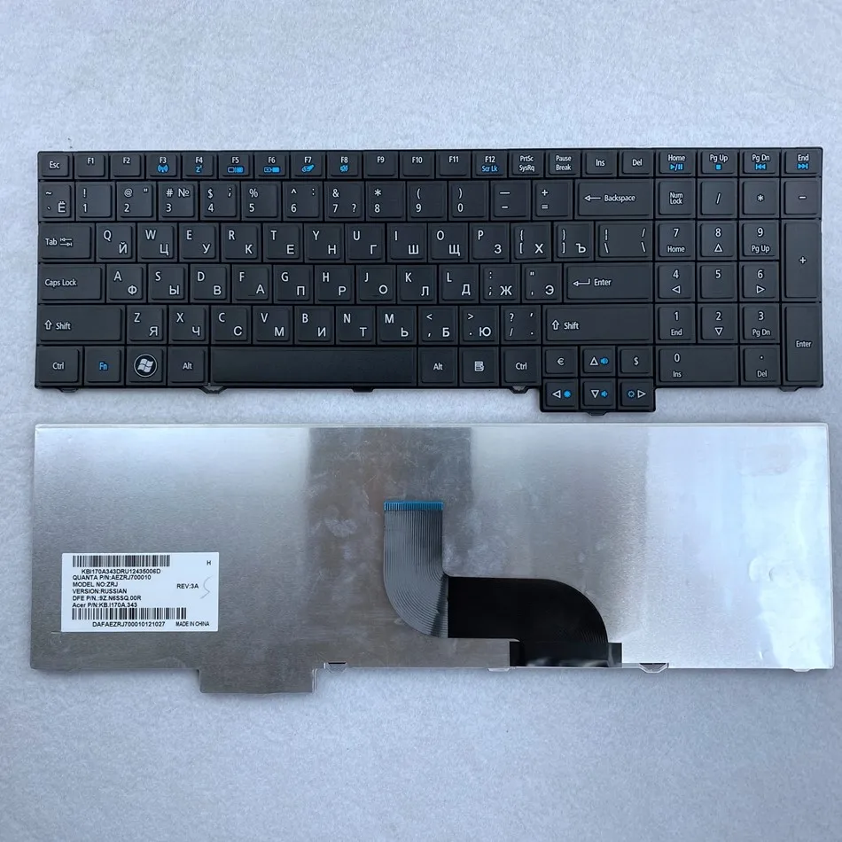 Russische Laptop Tastatur für Acer TravelMate 5760 TM5760 5760G 5760Z 5760ZG TM6595 8573 TM6495T 7750 5760 6595 6495 Ru layout