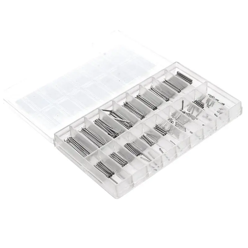 360 PCS Watch Band Link Cotter Pins Tool Sets 6mm-23mm