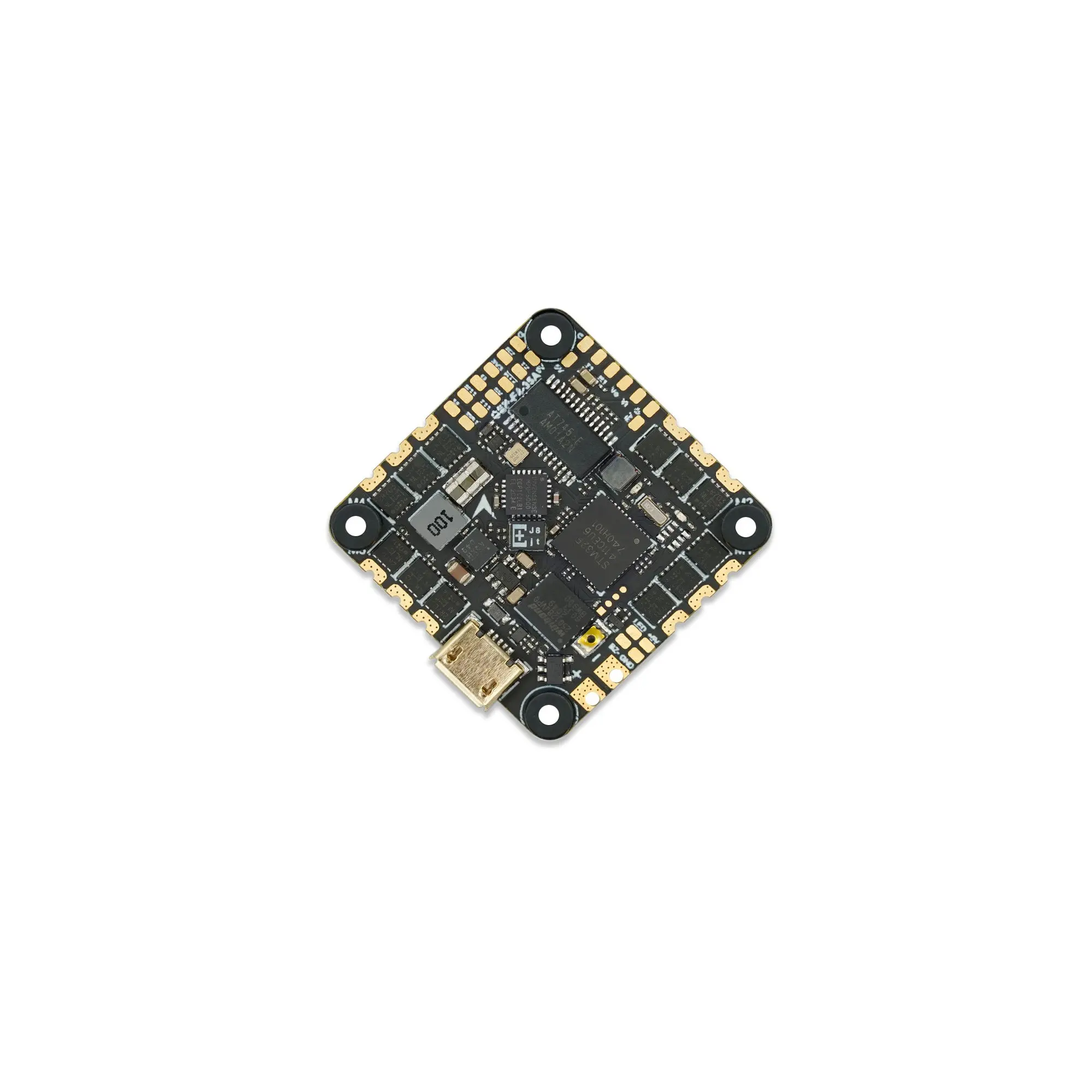 GEPRC GEP-F411-35A AIO F411 Flight Controller 35A ESC Support 2-6S All-In-One Stack GEP-F4-35A-AIO For RC FPV Racing Drone