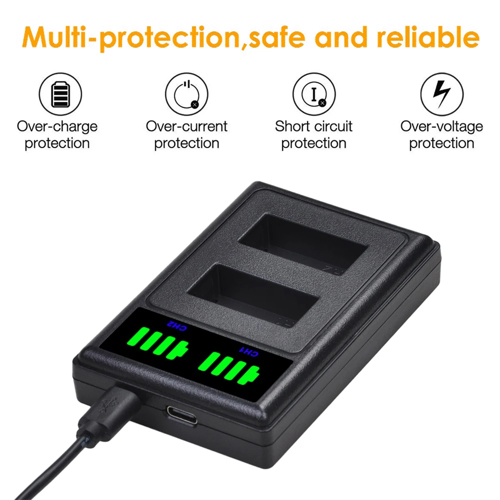 EN-EL20a EN-EL20 بطارية/شاحن لنيكون Coolpix P1000 P950 1 J1 J2 J3 DL24-500 Blackmagic جيب سينما كاميرا