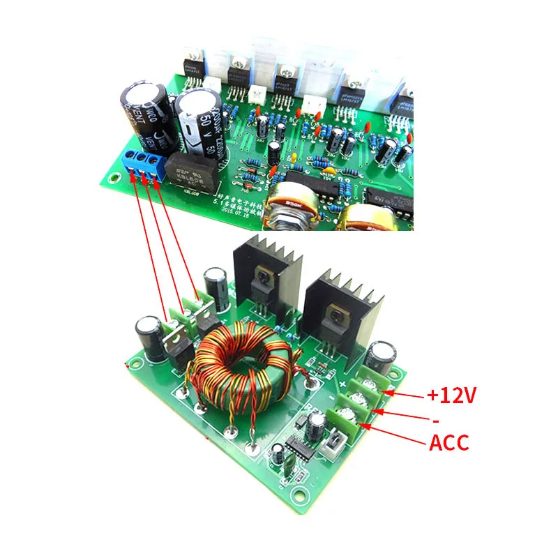 150W DC-DC 12V TO ± 12V 15V 18V 24V 36V positive negative Power Supply Voltage Regulator modul For Amplifier Car Audio Speaker