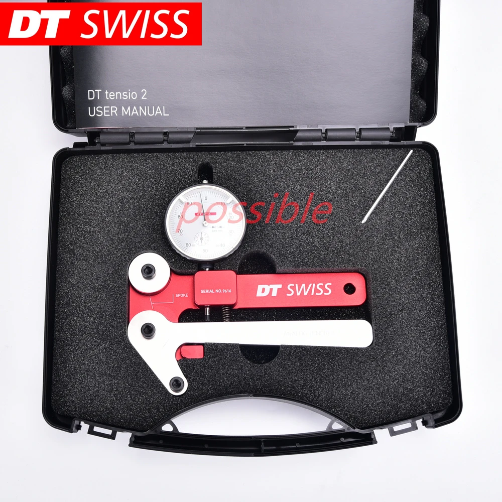 DT SWISS  Bicycle Tool Spoke Tension Meter For MTB Road Bike Wheel Spokes Checker Reliable Indicator Accurate and Stable