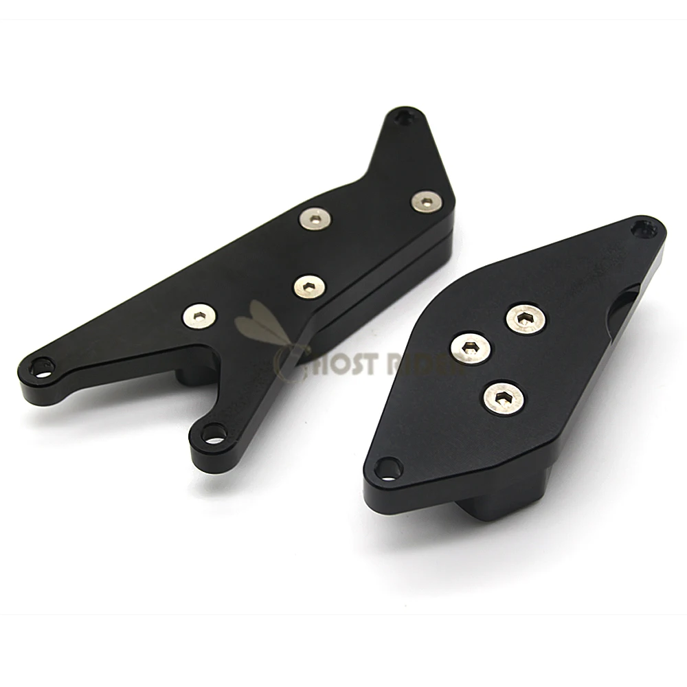 Dla SUZUKI GSR750 GSR 750 2012 2013 2014 CNC aluminium + POM pełny zestaw silnika Crash pady rama suwaki Protector