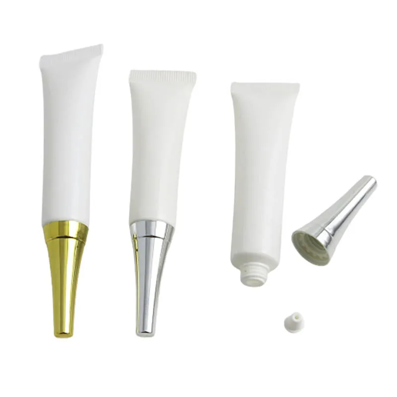 

Empty 10g 15g White Soft Tube Mildy Wash Butter Handcream Tube used for Eye Cream Container 50pcs