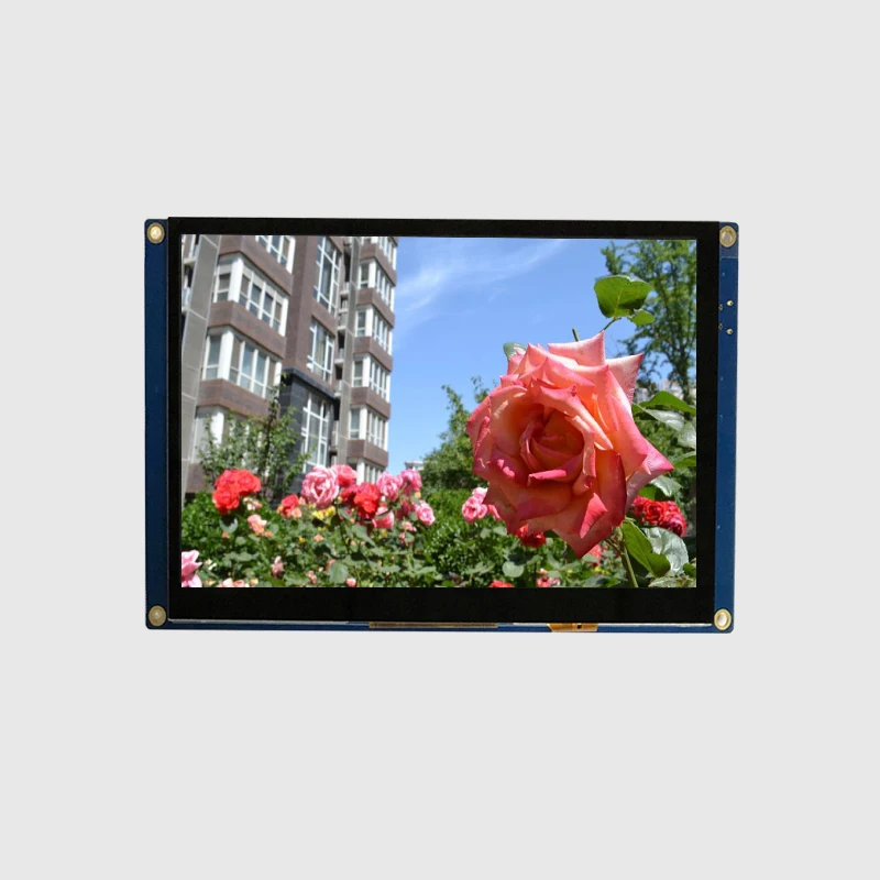 

7.0 inch 1024*600 RS232/RS485 interface full viewing angle IPS TFT LCD display module with capacitive touch panel withUART board