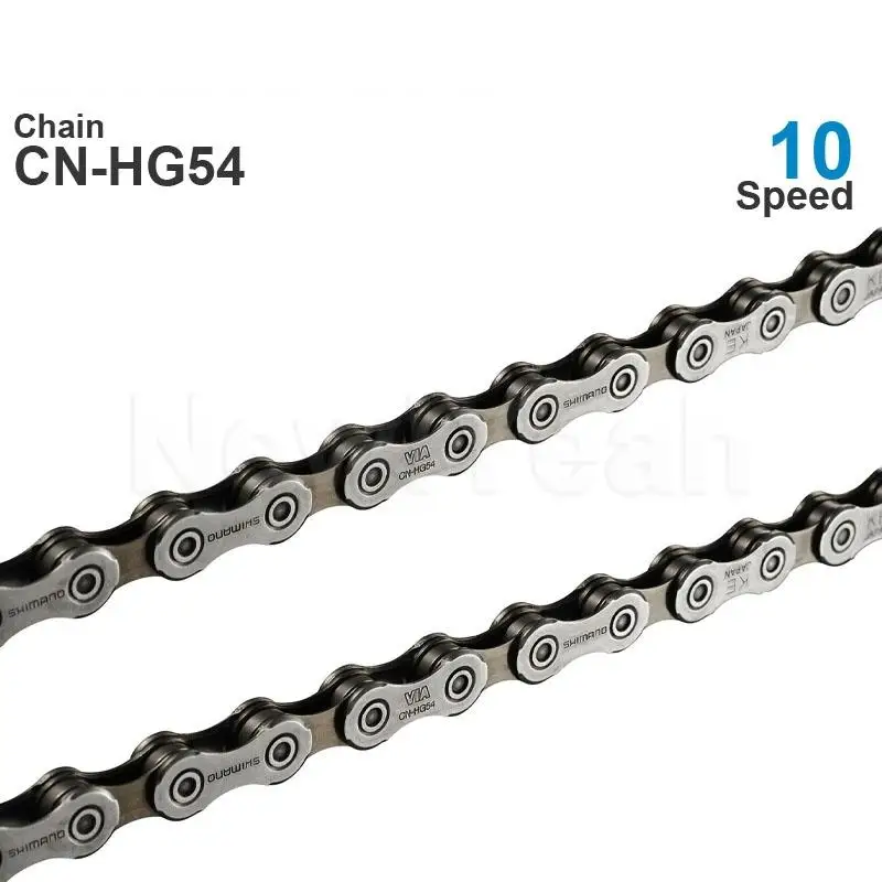 

Original SHIMANO DEORE HG54- 10-Speed Bicycle Chains - Super Narrow - HG-X- MTB Chain 114L with Quick Link