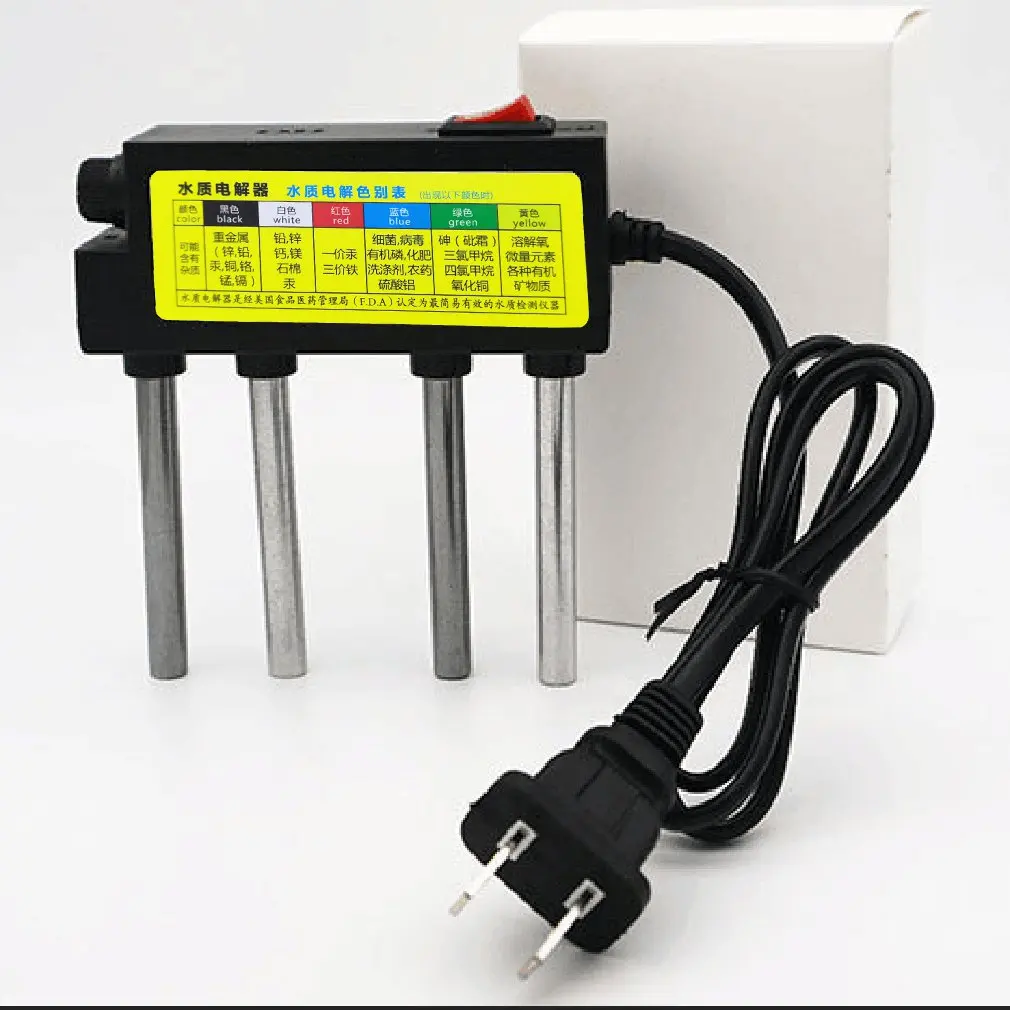 High Precision Electrolyzer Practical Water Electrolysis Apparatus 220V TDS Quick Water Quality Testing Tools