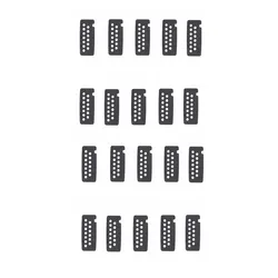 Etiquetas adhesivas para conectores laterales, para Motorola PRO7150 PRO5150 GP328 GP338 PTX HT750 MTX900 GP340 HT1250 MTX960 PTX760 GP380, 20 unidades