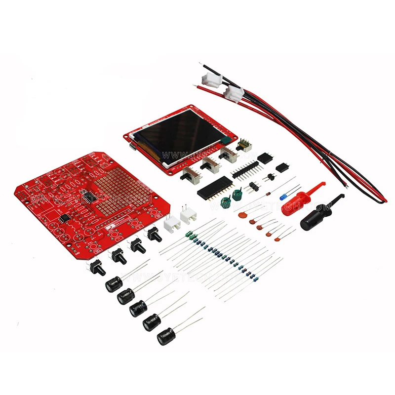 

DSO138mini portable digital oscilloscope DIY kit electrician education competition training parts