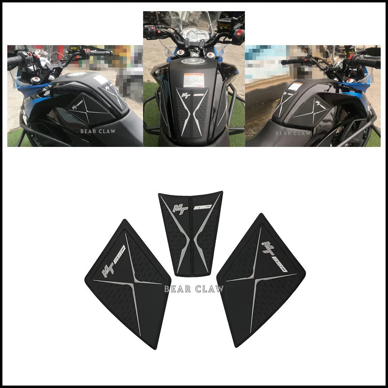 

for CFMOTO MT650 High quality Motorcycle Tank Traction Side Pad Gas Fuel Knee Grip Decal